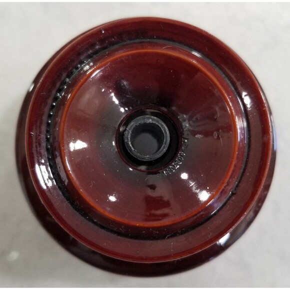 Chinese Reverse painted panda scene paperweight with wood base vintage rare - Picture 6 of 9